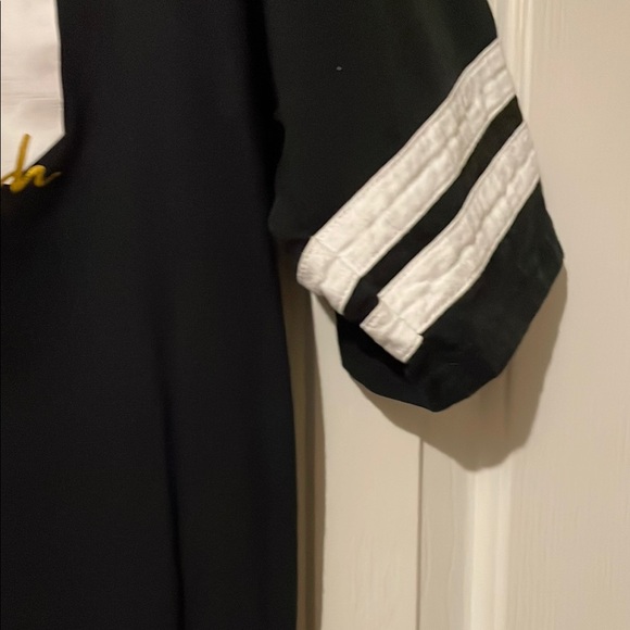 NFL Black and White Raglan Mini Dress - Picture 4 of 10